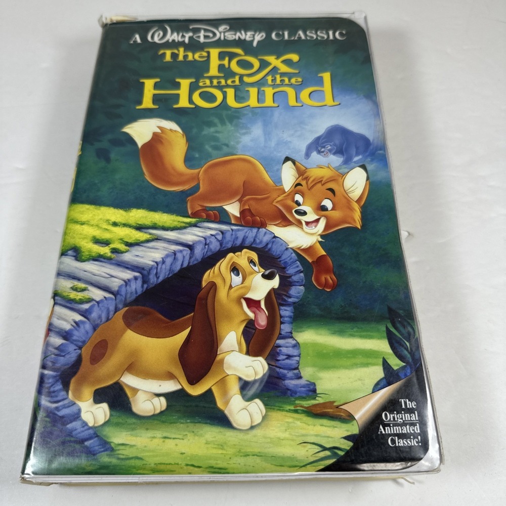 VHS Walt Disney The Fox and the Hound Black Diamond Collection Used